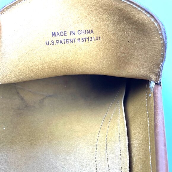 Cole Haan Mens Air Slip On Venetian Loafers Brown Leather 11.5 Shoe C08093 - Picture 8 of 13